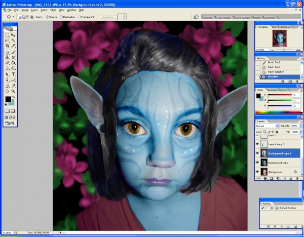 Creation of Avatar Mania: Step 6
